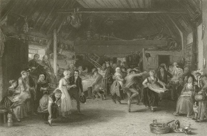 The Penny Wedding av David Wilkie