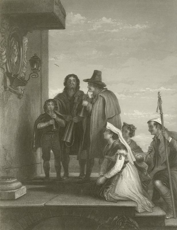 Pifferari av David Wilkie