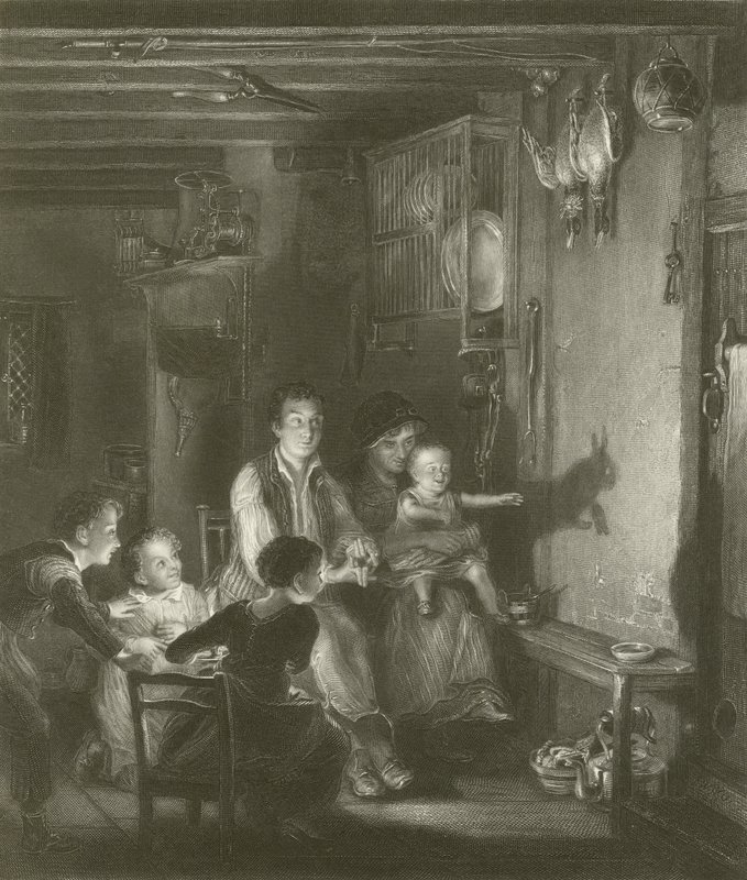 Kaninen på veggen av David Wilkie
