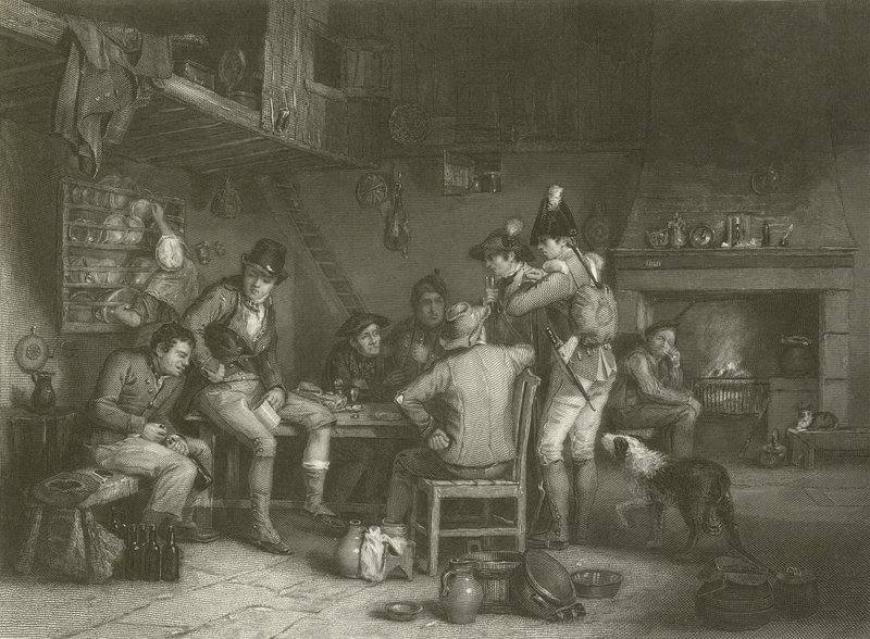 Landsbyrekrutten av David Wilkie