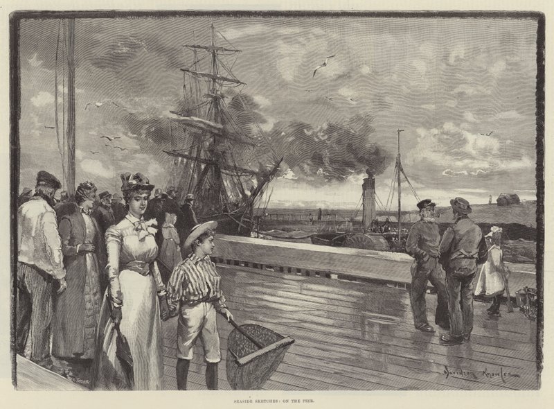 Seaside Sketches, på brygga av Davidson Knowles