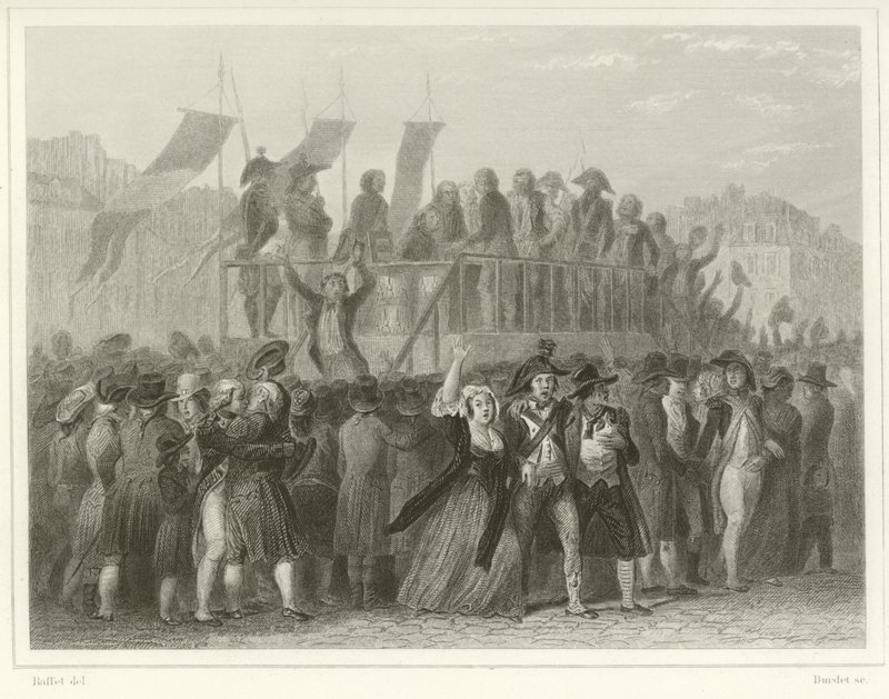 Frivillige melder seg av Denis Auguste Marie Raffet