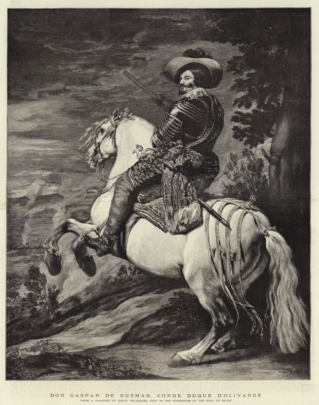 Don Gaspar de Guzman, grev Duque D