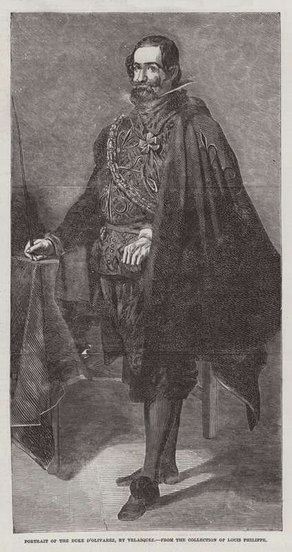 Portrett av hertugen D'Olivarez av Diego Velázquez