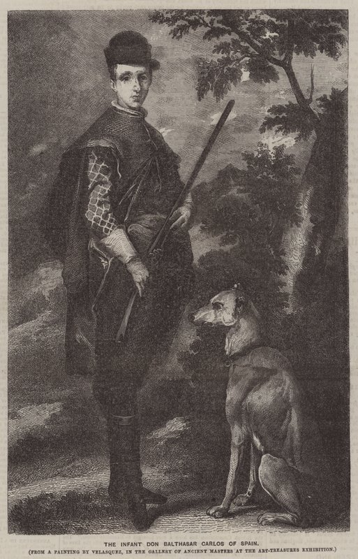 Spedbarnet Don Balthasar Carlos fra Spania av Diego Velázquez