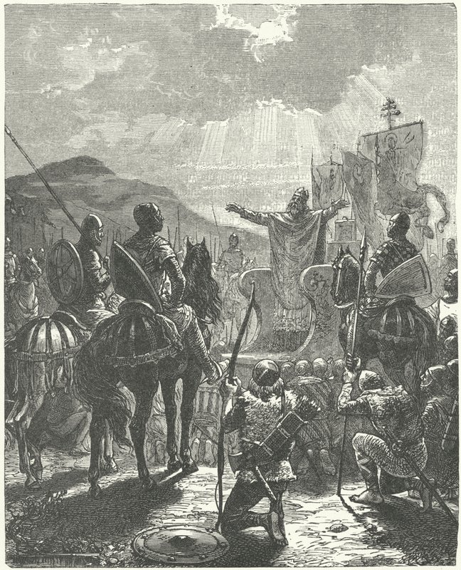 Pave Innocent III forkynte det albigensiske korstoget av Diogene Ulysse Napoleon Maillart