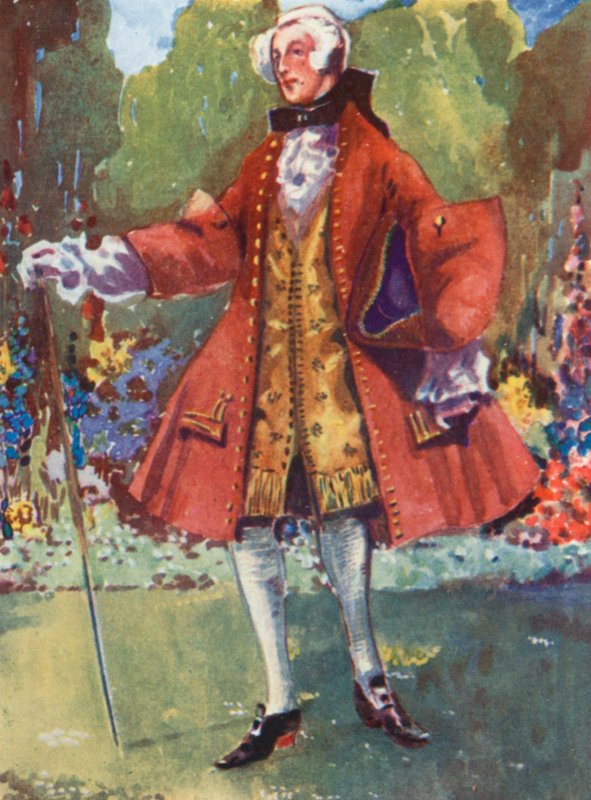 En mann fra George IIs tid 1727-1760 av Dion Clayton Calthrop