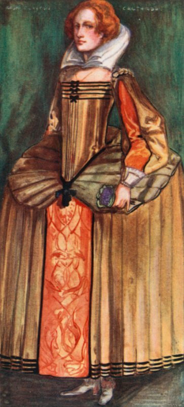 En kvinne fra Elizabeths tid 1558-1603 av Dion Clayton Calthrop