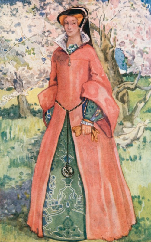 En kvinne fra Marias tid 1553-1558 av Dion Clayton Calthrop