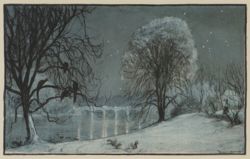 En midtvinternattsdrøm. En idyll i Kensington Gardens av Donald Maxwell