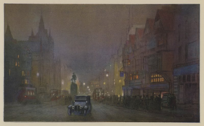 Gammelt og moderne i Holborn av Donald Maxwell