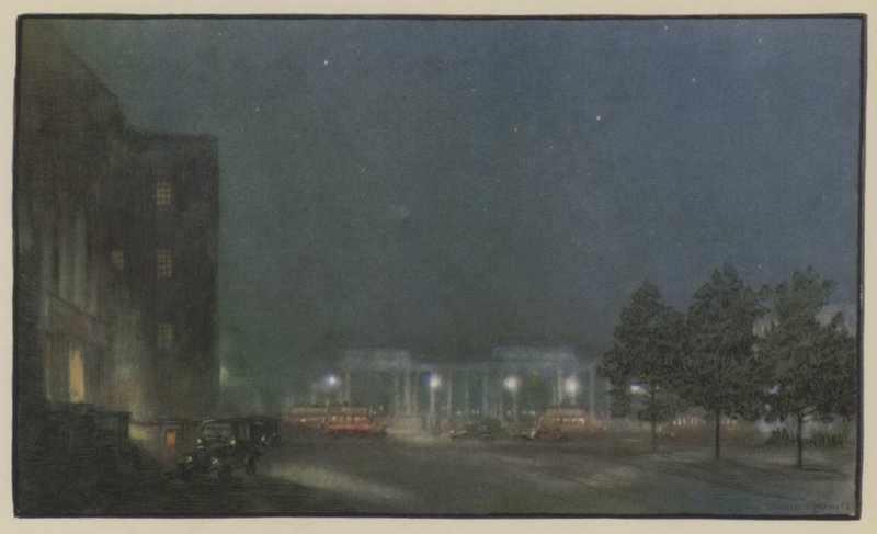 Starlight og Hyde Park Corner av Donald Maxwell