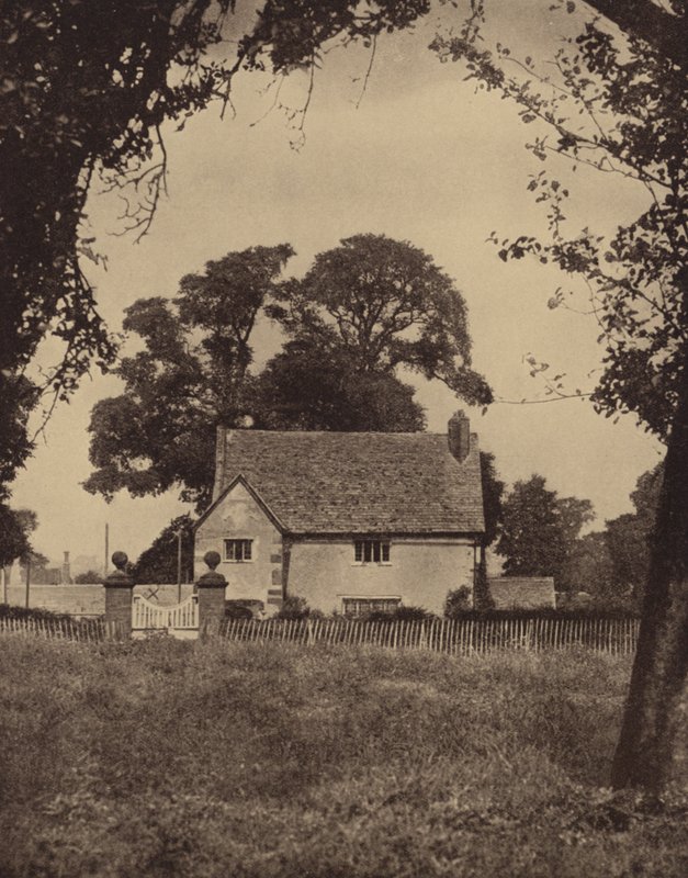 Sulgrave Manor, hjemmet til George Washingtons forfedre (s/hvitt bilde) av Donald McLeish