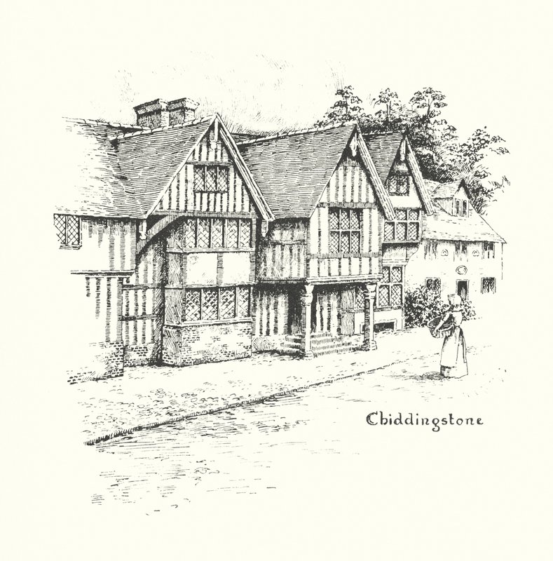 Chiddingstone (lito) av Duncan Moul