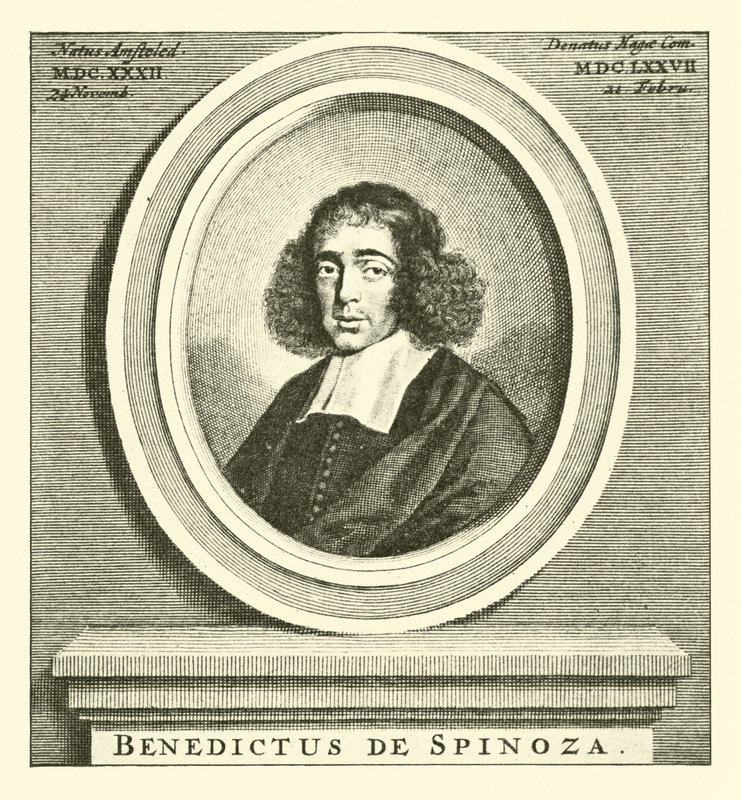 Baruch Spinoza , nederlandsk jødisk filosof av Dutch School