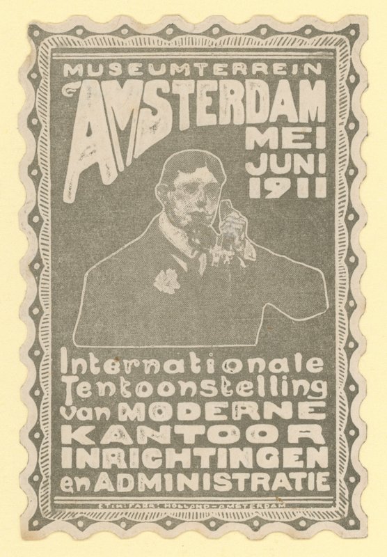 Internasjonal utstilling av moderne kontorutstyr, Museumsområde, Amsterdam, 1911 av Dutch School