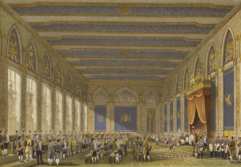 Åpning av generalstatene, Brussel, 1815 av Dutch School