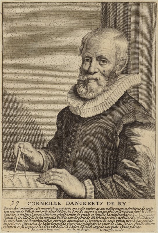 Portrett av Cornelis Danckerts de Ry av Dutch School