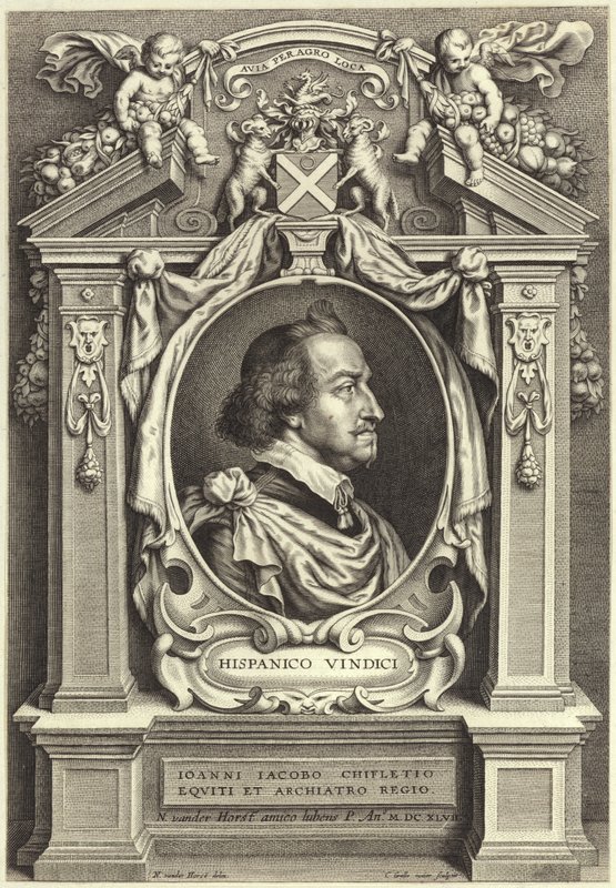 Portrett av Jean-Jacques Chifflet av Dutch School