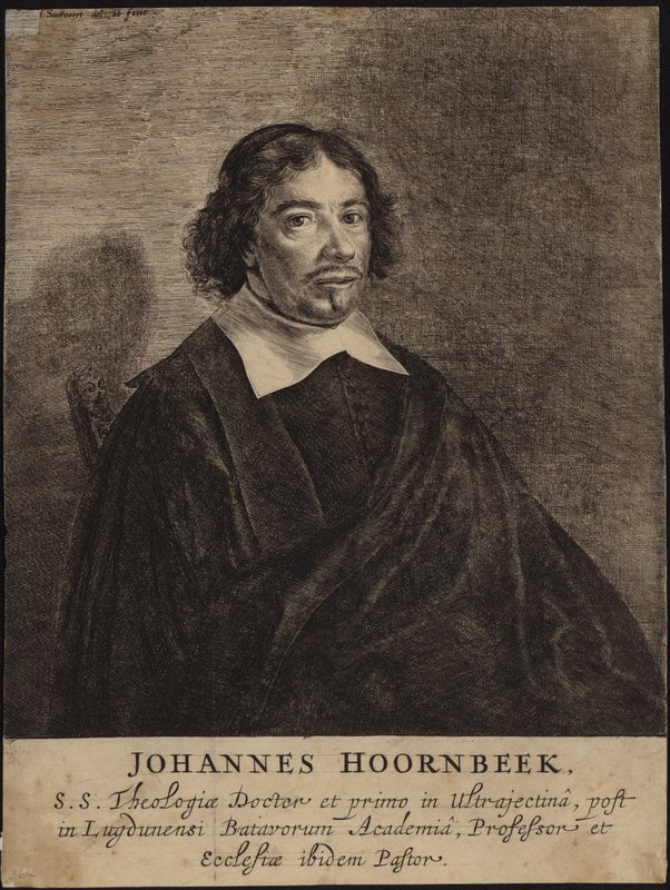 Portrett av Johannes Hoornbeek av Dutch School