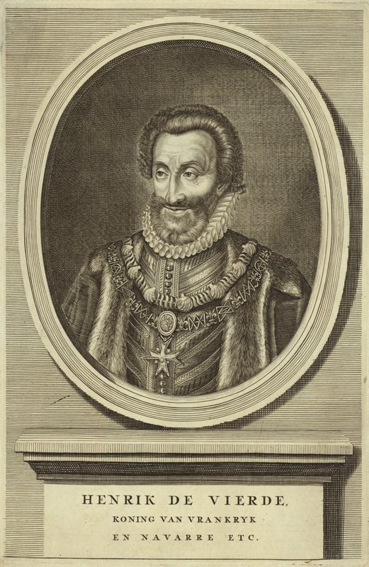 Portrett av kong Henry IV av Frankrike av Dutch School