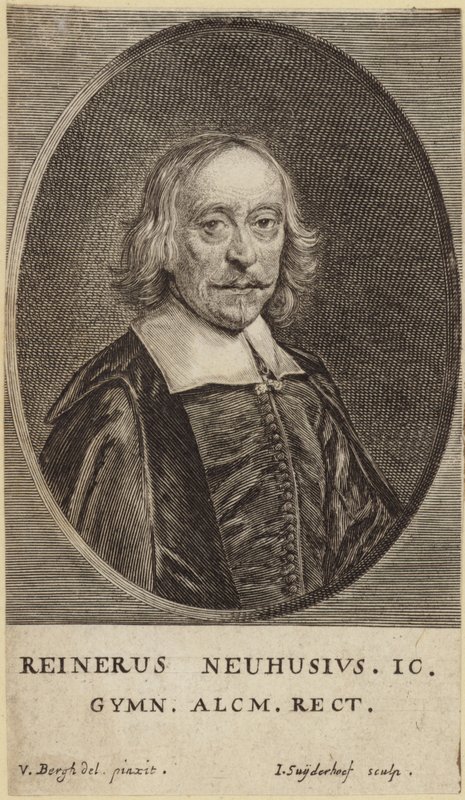Portrett av Reinerus Neuhusius av Dutch School