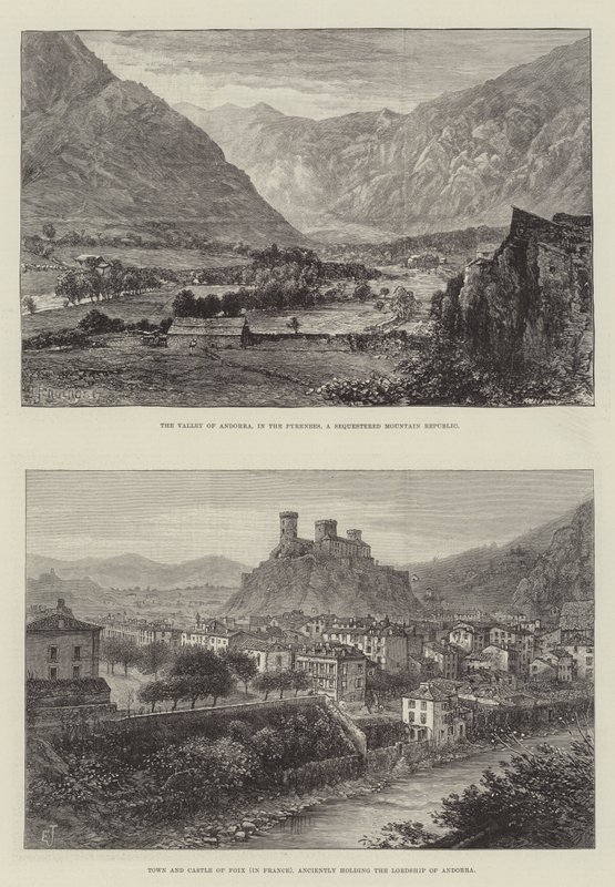 Skisser av Andorra av E. Jennings