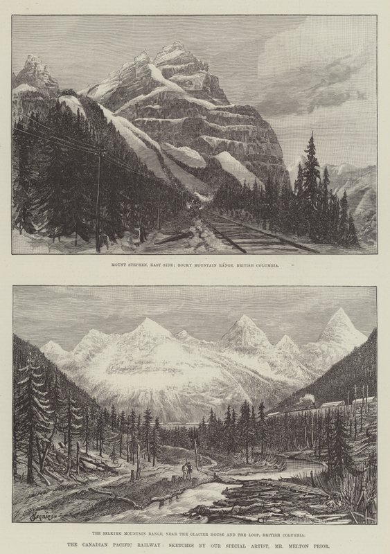 The Canadian Pacific Railway av E. Jennings