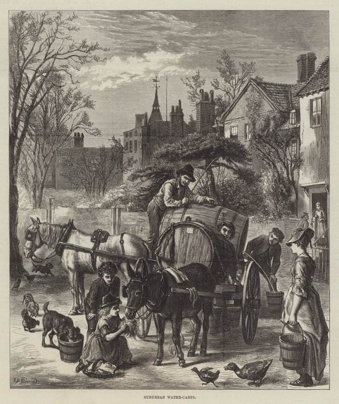 Forstads vannvogner av Ebenezer Newman Downard
