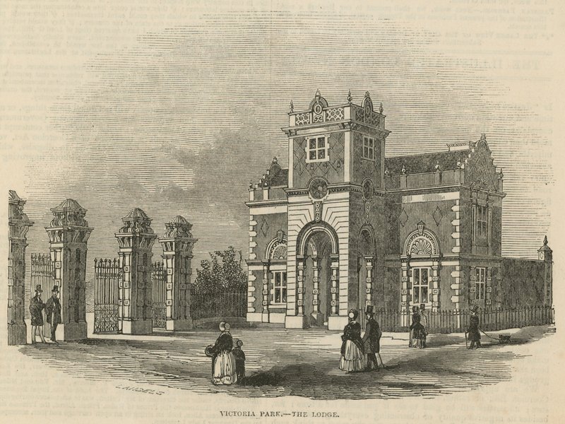Victoria Park - hytta av Ebenezer Landells