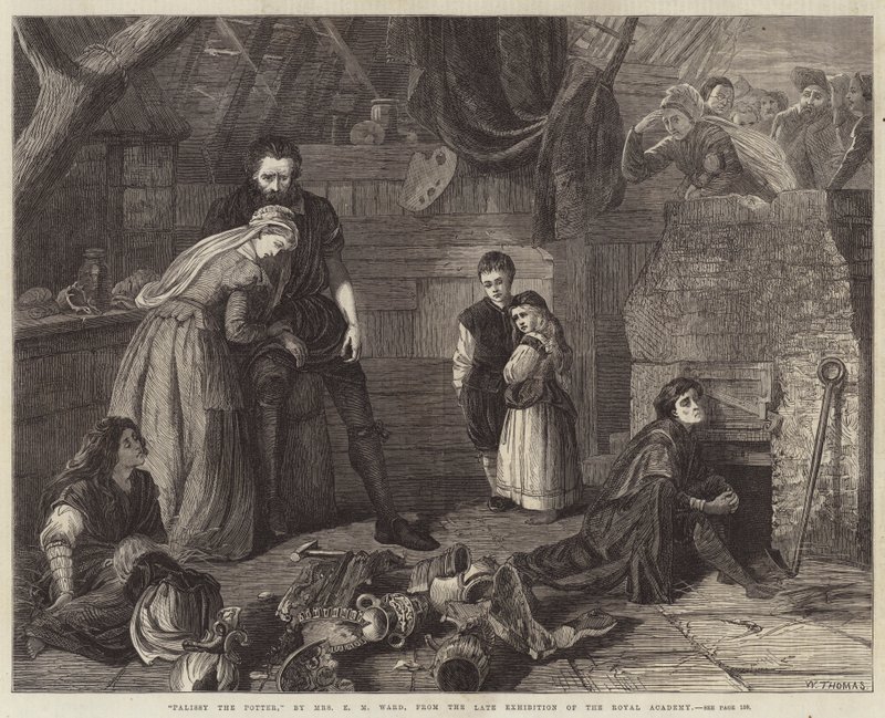Pottemakeren Palissy av Edgar Melville Ward