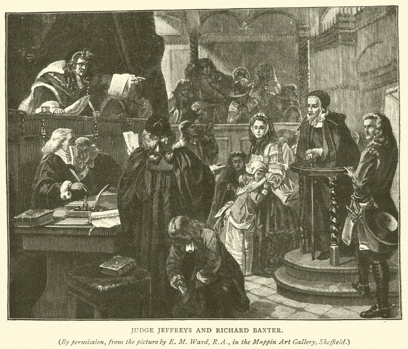 Dommer Jeffreys og Richard Baxter av Edgar Melville Ward