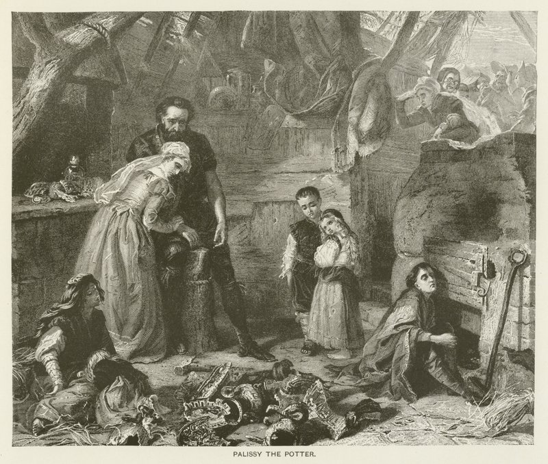 Pottemakeren Palissy av Edgar Melville Ward