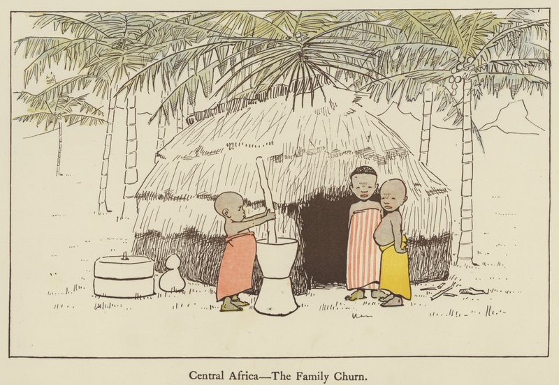 Sentral-Afrika, familien churn av Edith Farmiloe