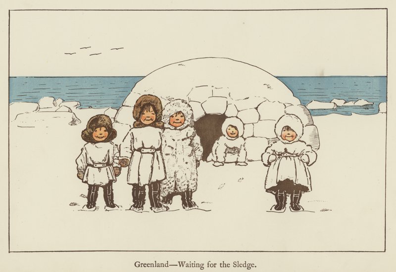 Grønland, venter på sleden av Edith Farmiloe