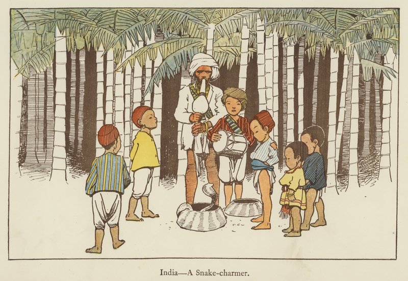 India, en slangesjarmer av Edith Farmiloe