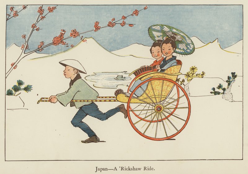 Japan, en rickshaw-tur av Edith Farmiloe