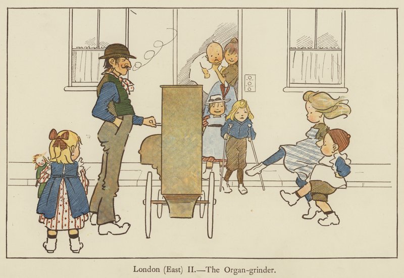 London (Øst), orgelkvernen av Edith Farmiloe