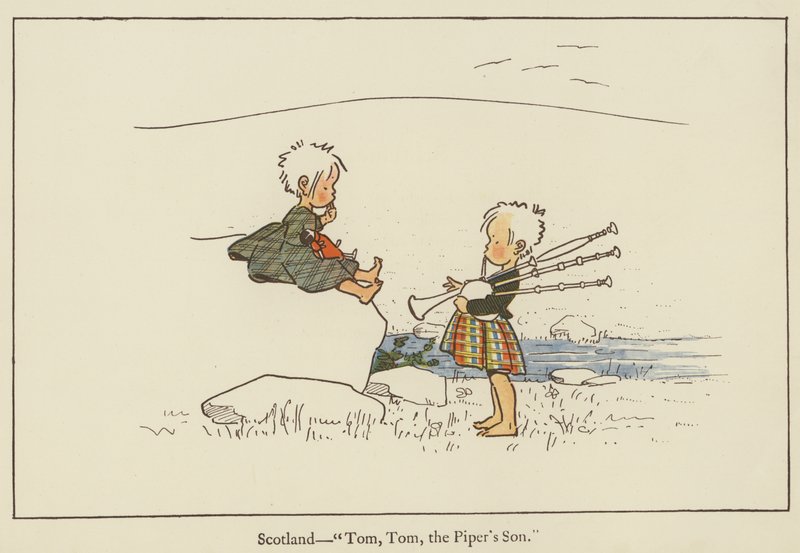 Skottland, Tom, Tom, Pipers-sønnen av Edith Farmiloe