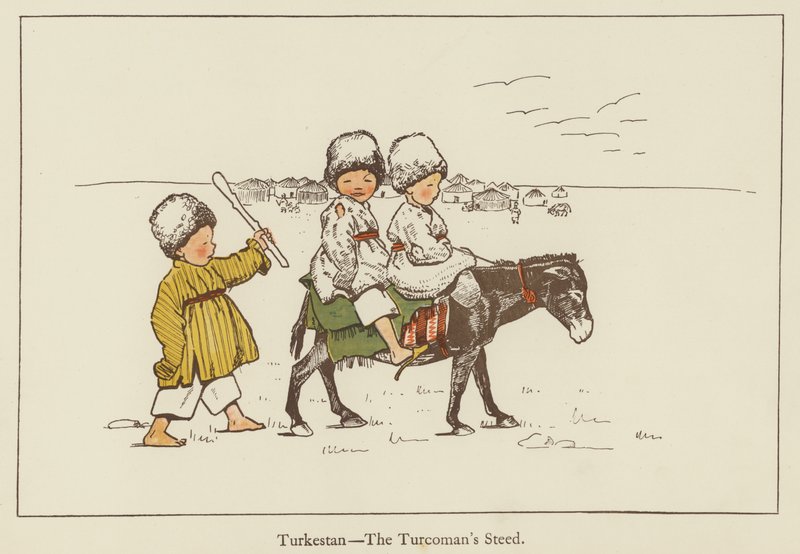 Turkestan, turcomanernes hest av Edith Farmiloe