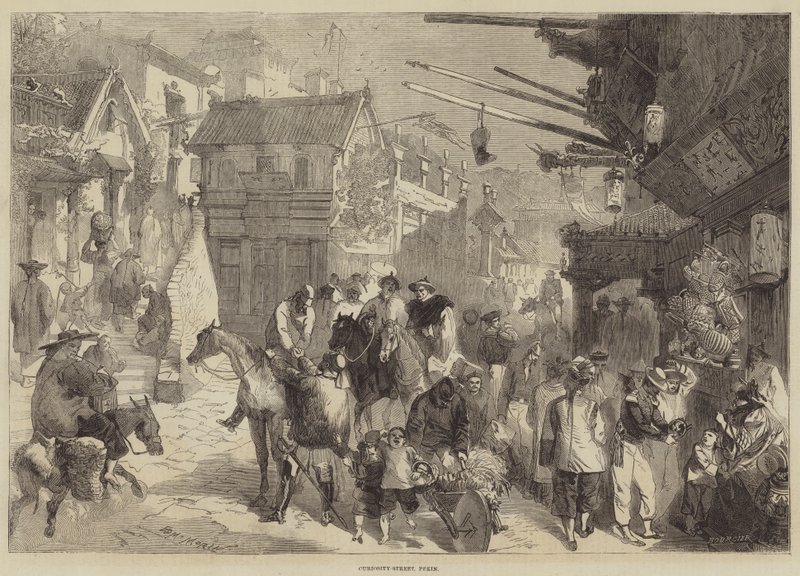 Curiosity-Street, Pekin av Edmond Morin