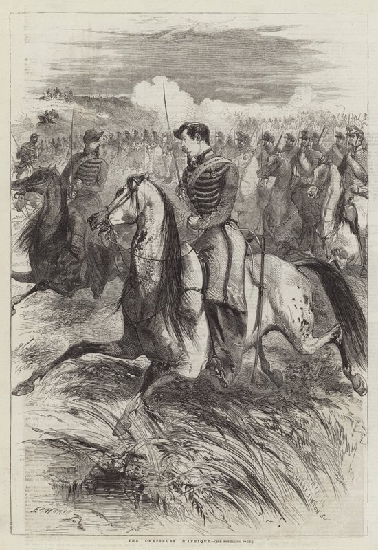Jegerne i Afrika av Edmond Morin