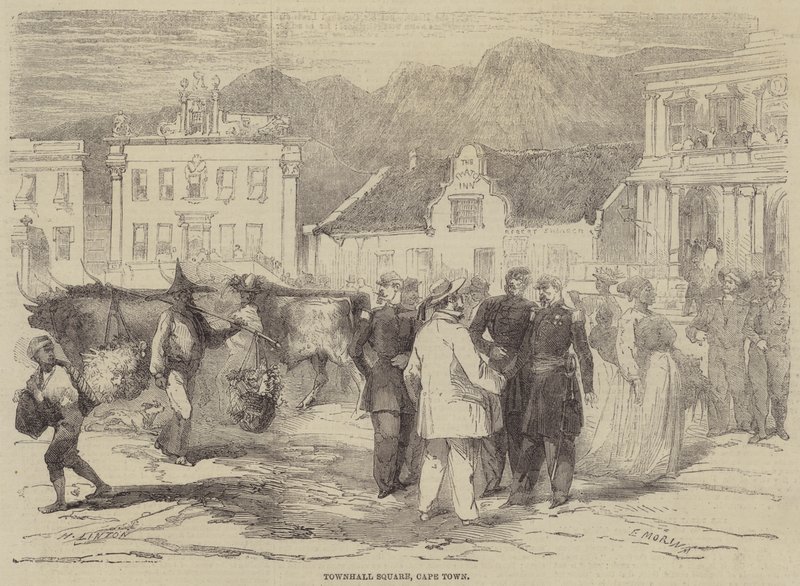 Rådhusplassen, Cape Town av Edmond Morin