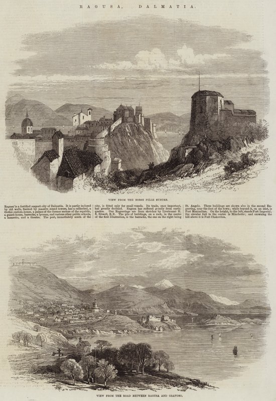 Ragusa, Dalmatia av Edmund Morison Wimperis