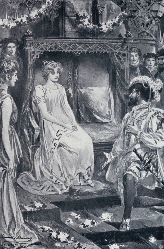Illustrasjon for Goethes Faust av Edmund Bruning