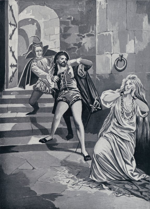 Illustrasjon for Goethes Faust av Edmund Bruning