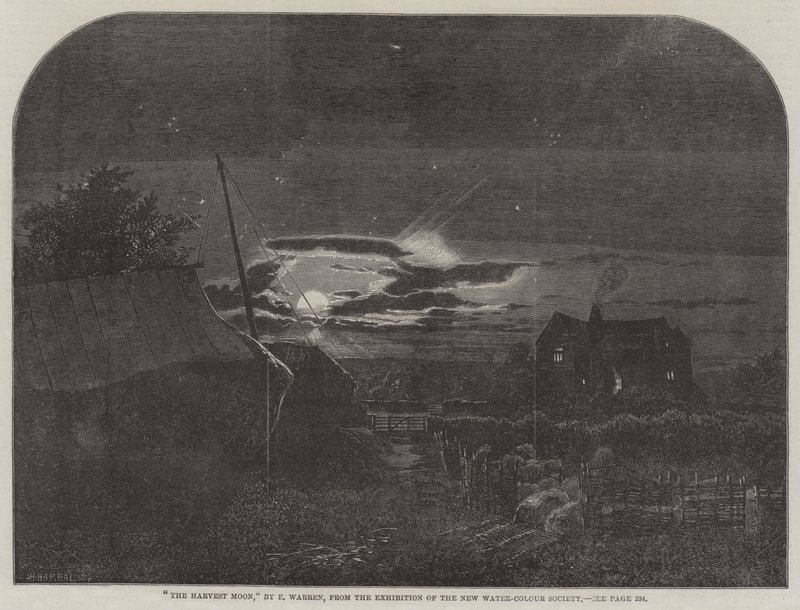 Høstmånen av Edmund George Warren