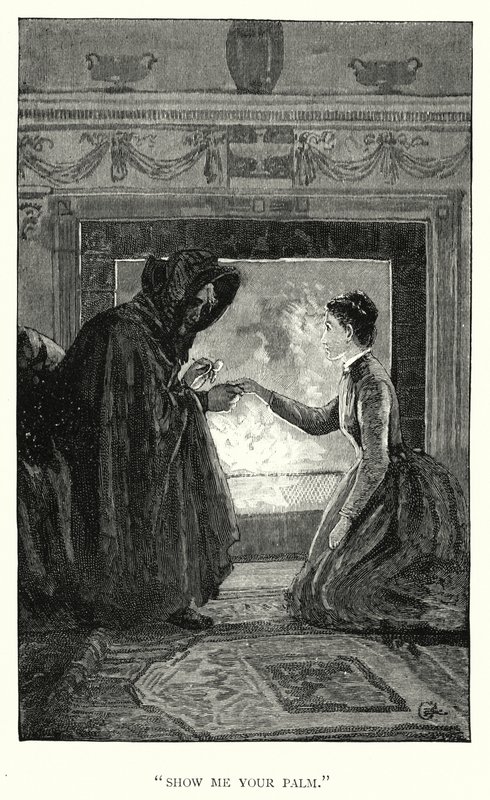 Illustrasjon for Jane Eyre av Charlotte Bronte (gravering) av Edmund Henry Garrett
