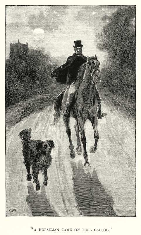 Illustrasjon for Jane Eyre av Charlotte Bronte (gravering) av Edmund Henry Garrett