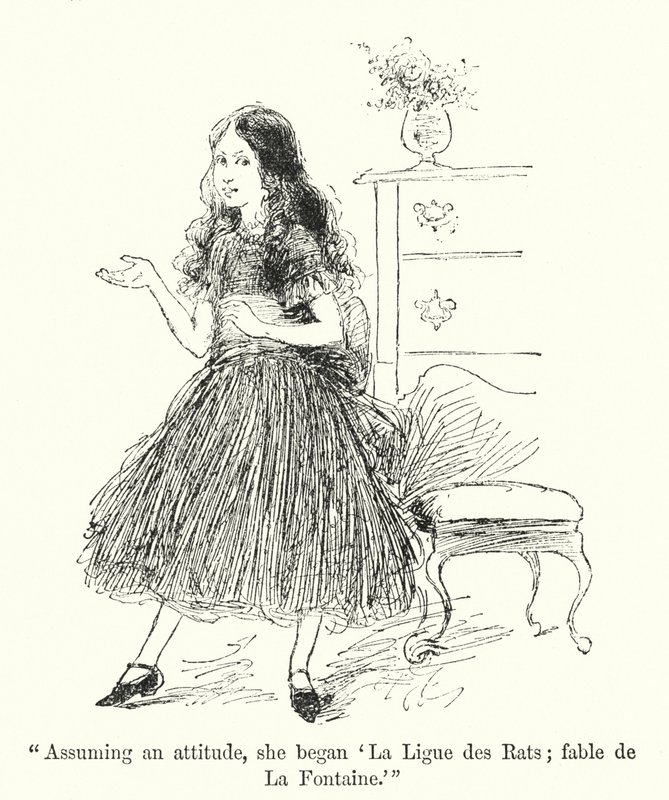 Illustrasjon for Jane Eyre av Charlotte Bronte (litho) av Edmund Henry Garrett